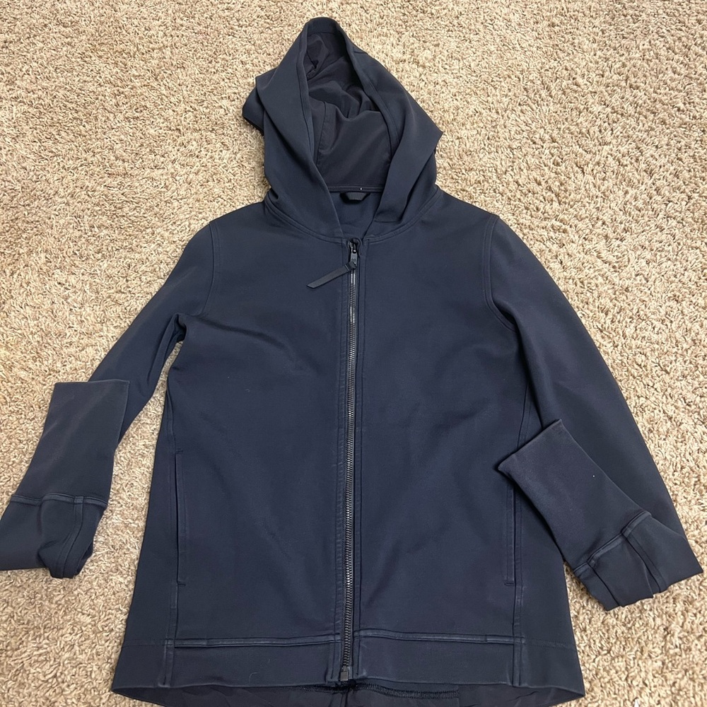 Lululemon Athletica Black Jacket with Hood